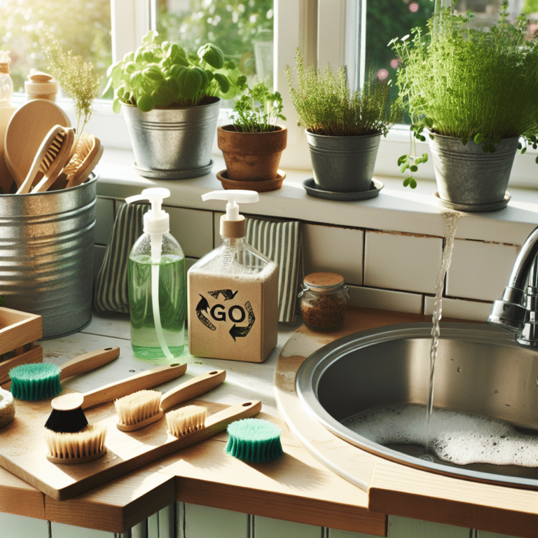 Eco-friendly Kitchen Cleaning Tips for a Greener Home