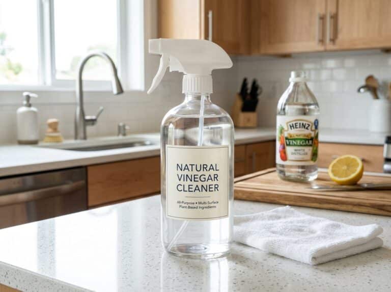 homemade vinegar disinfectant spray