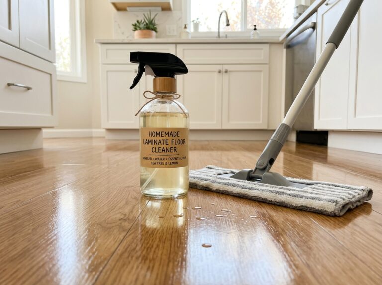 homemade laminate floor cleaner
