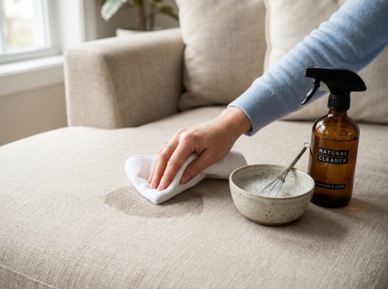 natural upholstery stain remover