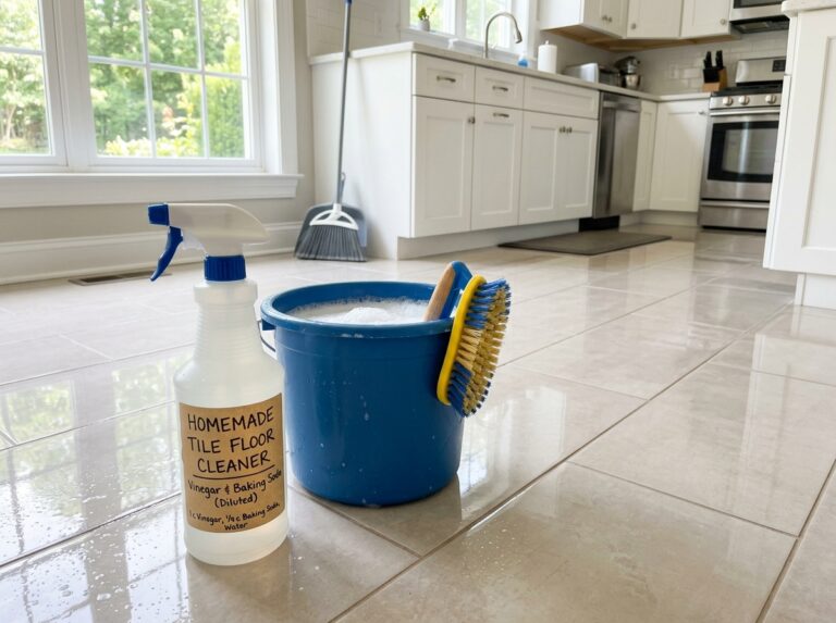 homemade tile floor cleaner