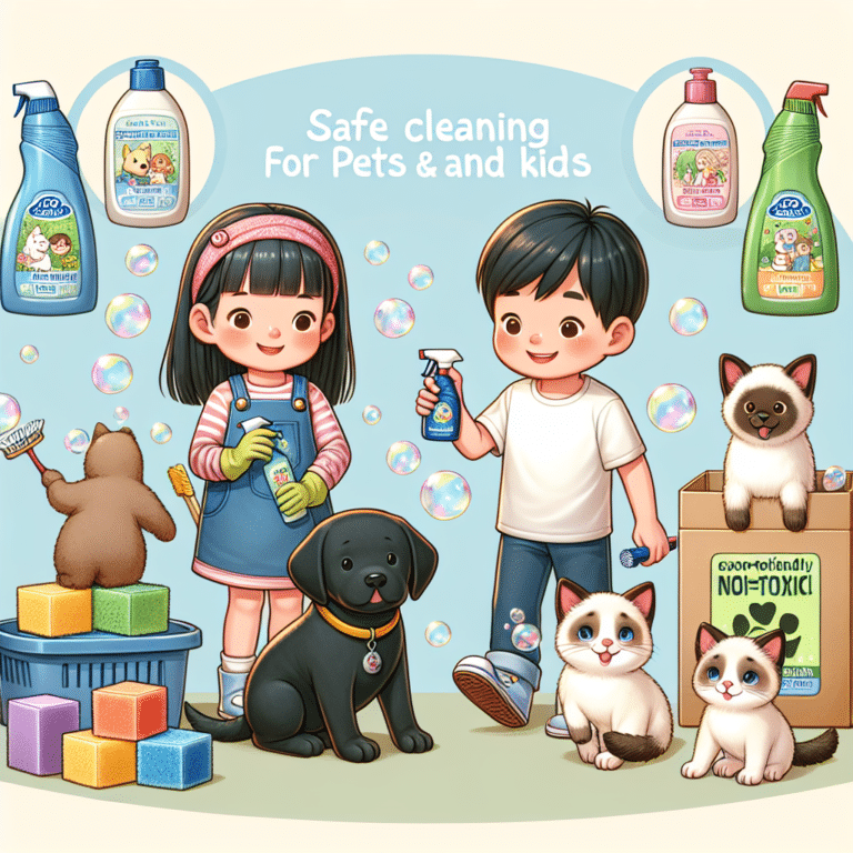 Safe Cleaning for Pets and Kids