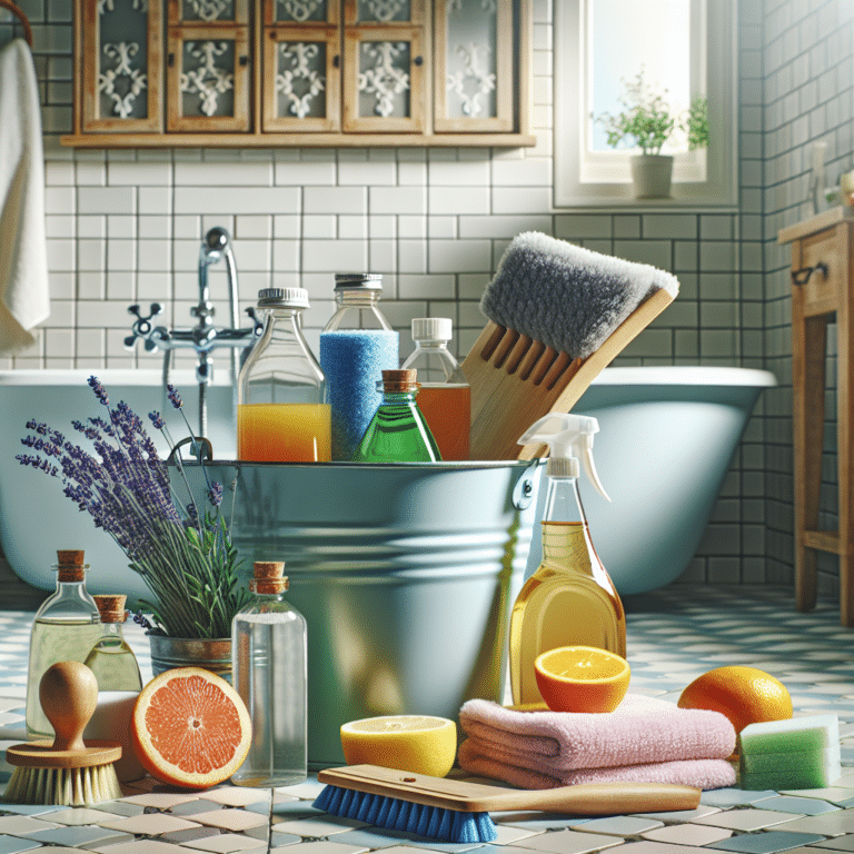 Non-toxic Cleaning Tips for Bathroom
