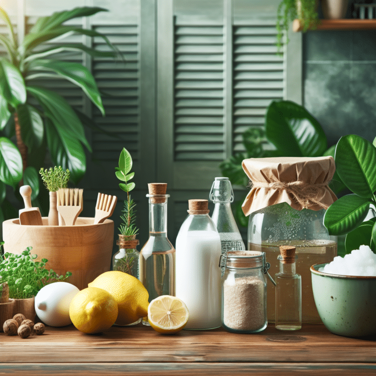 Green Living: Natural Disinfectants for the Home