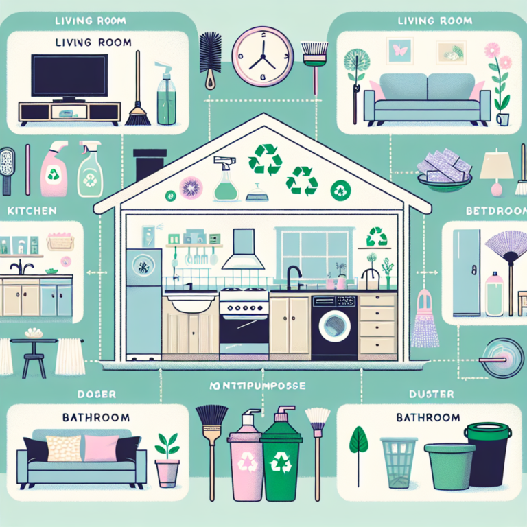The Sustainable Home Cleaning Checklist