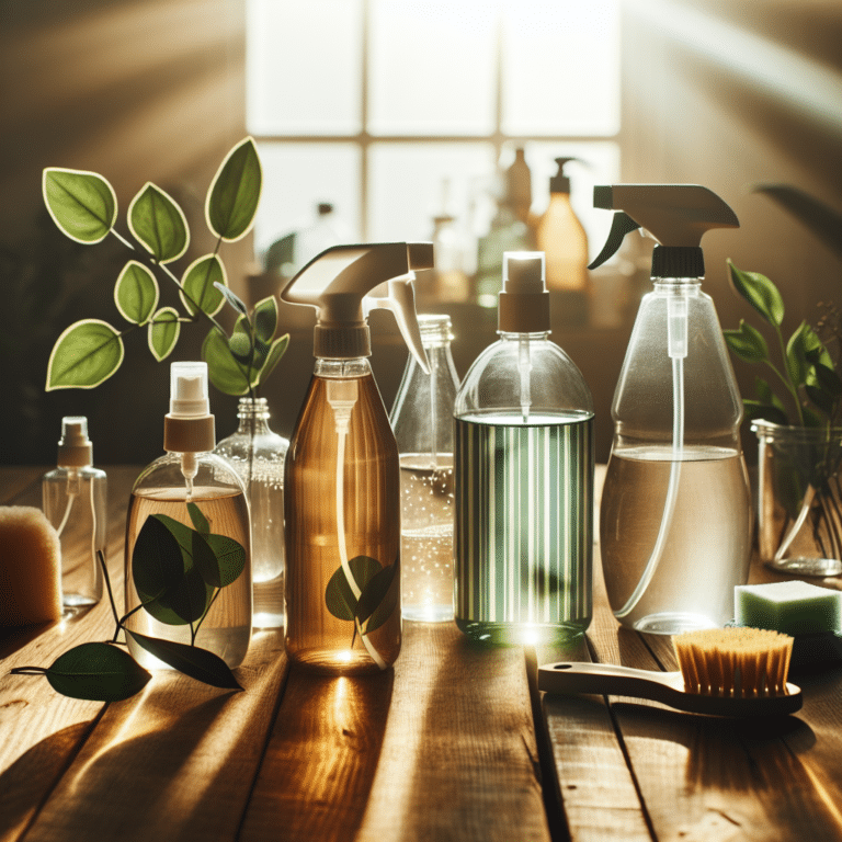 Eco Cleaning Sprays and Bottles