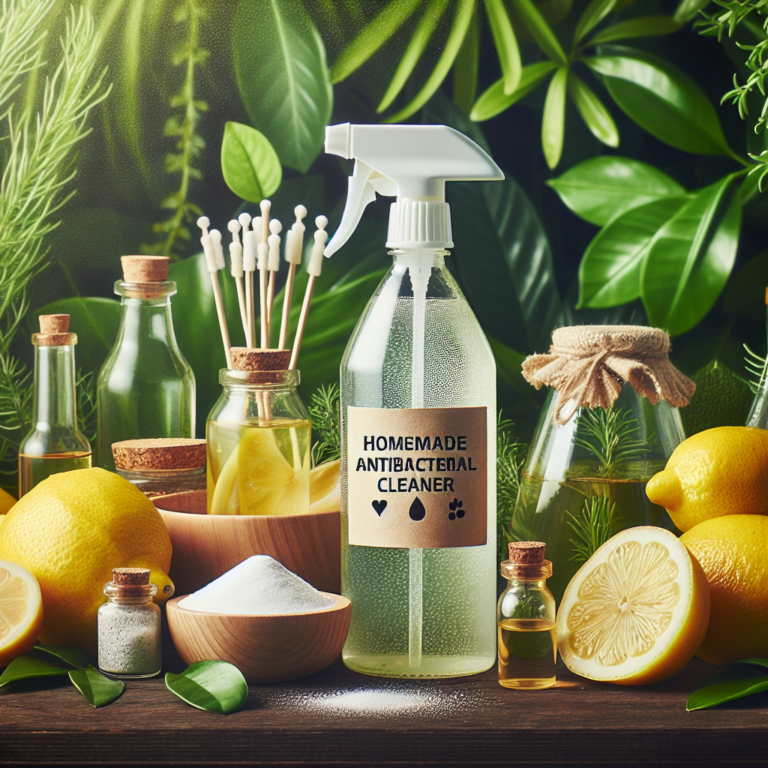 DIY Antibacterial Cleaner: Protect Your Home Naturally