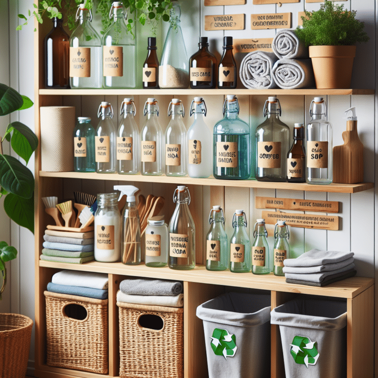 Smart Eco Cleaning Storage Ideas