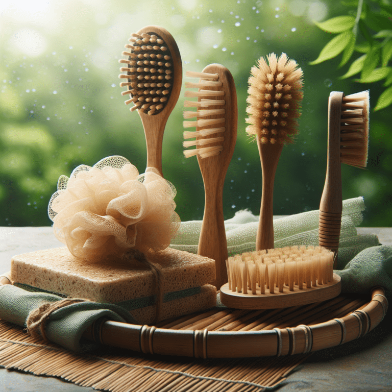 Natural Brushes and Scrubbers: A Cleaner Choice