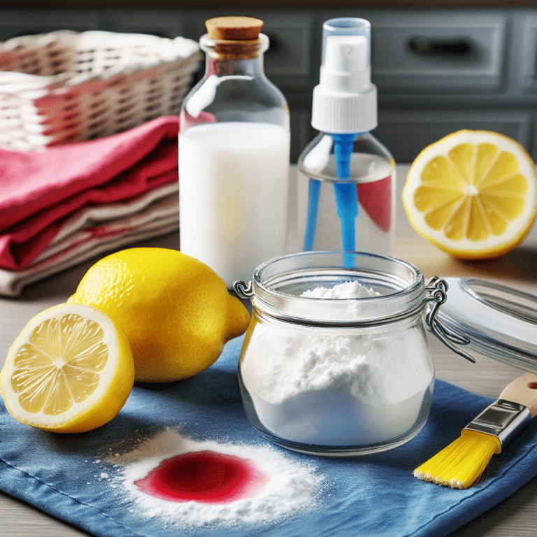 DIY Stain Remover: Power Cleaning at Home
