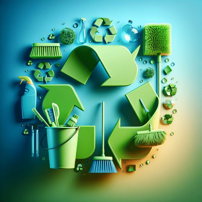 Reducing Waste through Green Cleaning