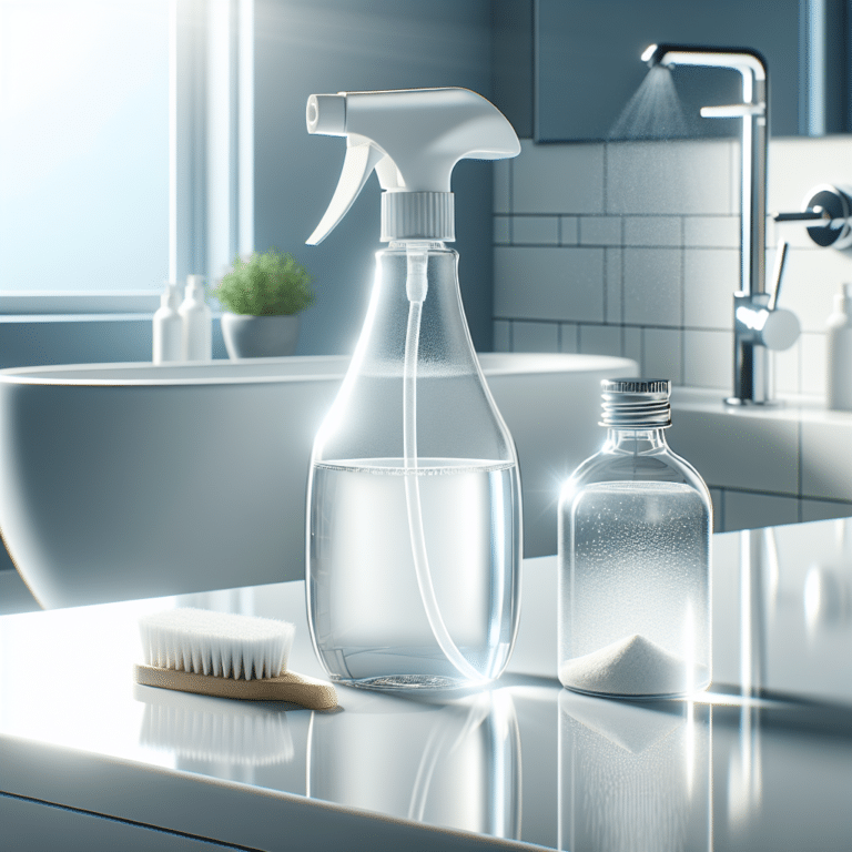 Quick and Easy Homemade Bathroom Cleaning Spray