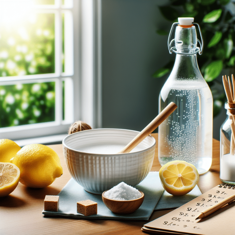 How to Create Your Own Natural Disinfectant
