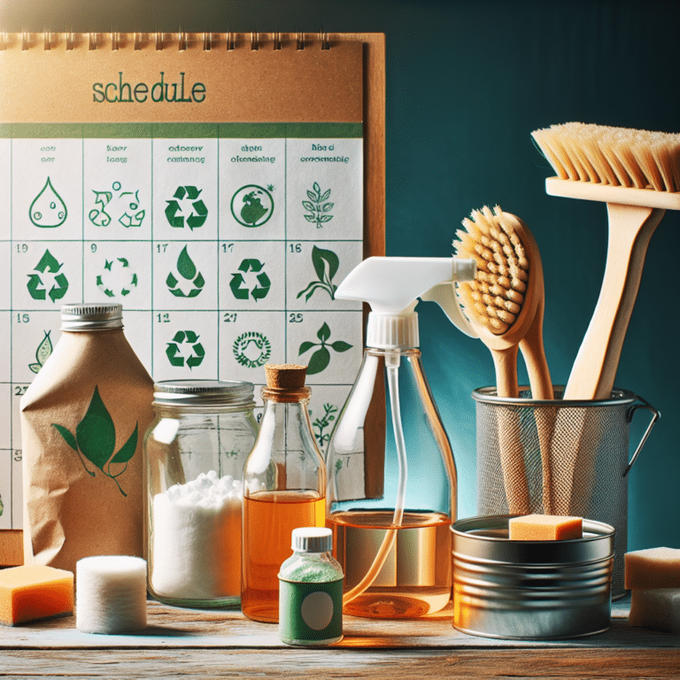 Adhering to an Eco-friendly Cleaning Schedule