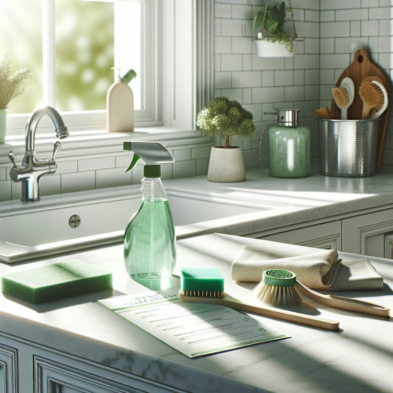 Creating Simple Green Cleaning Routines