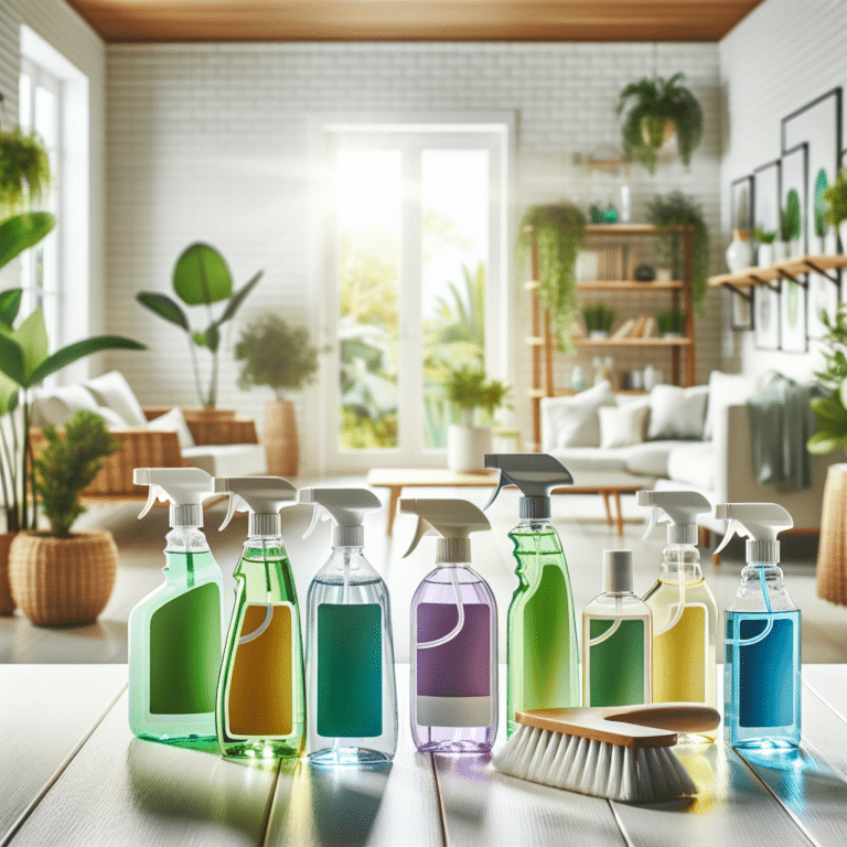 Achieve a Sparkling Home with Eco Cleaning Sprays and Bottles
